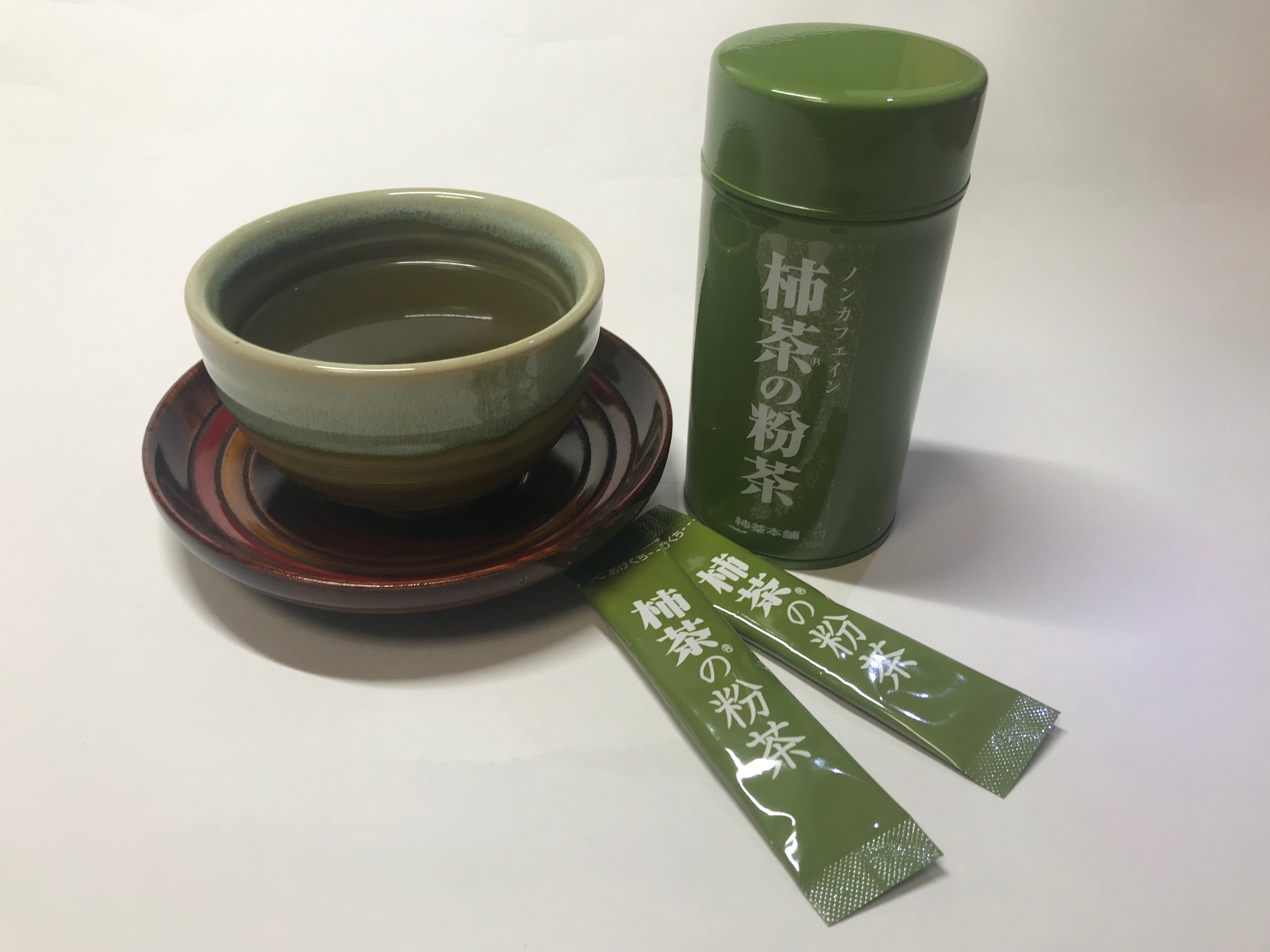 柿茶シリーズの 柿茶の粉茶 をリニューアルして新発売 柿茶 柿茶本舗ブログ 美容と健康に